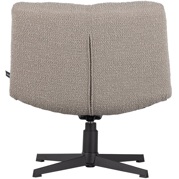 Vinny draaifauteuil boucle zand