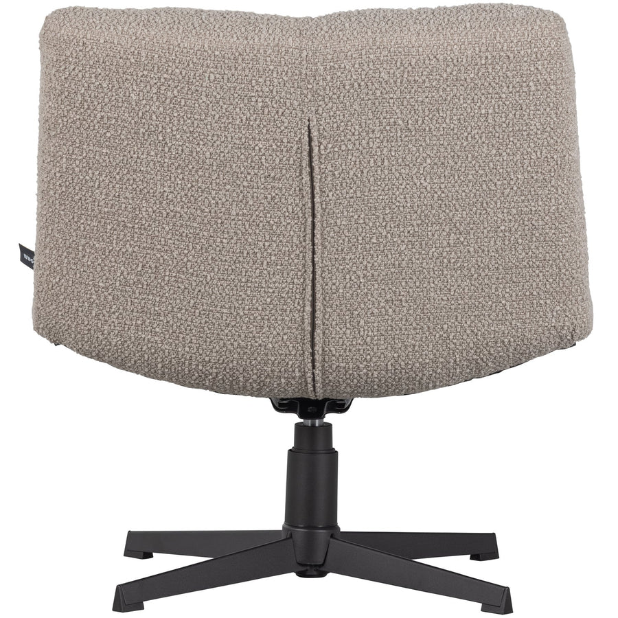 Vinny draaifauteuil boucle zand