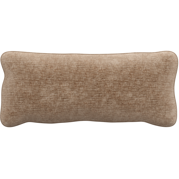 Bean sierkussen chenille velvet perzikroze