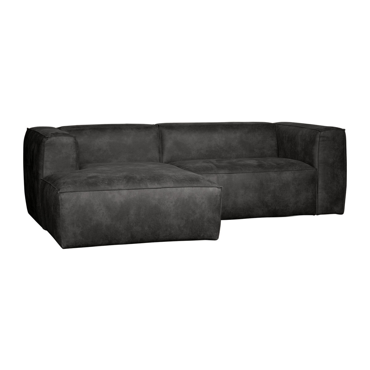 Bean chaise longue bank links ecoleer zwart