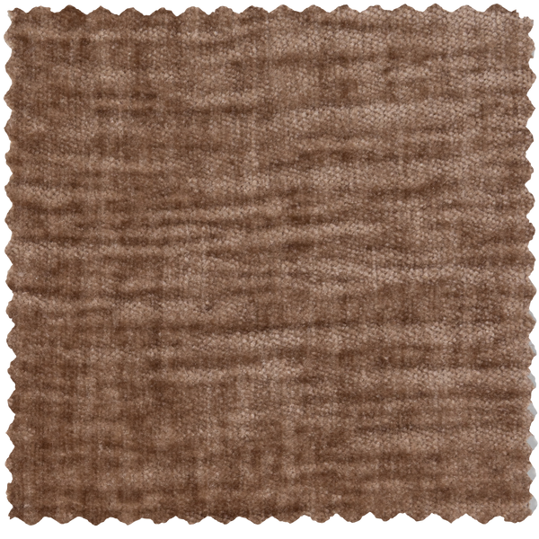 Bean chaise longue bank rechts chenille velvet taupe