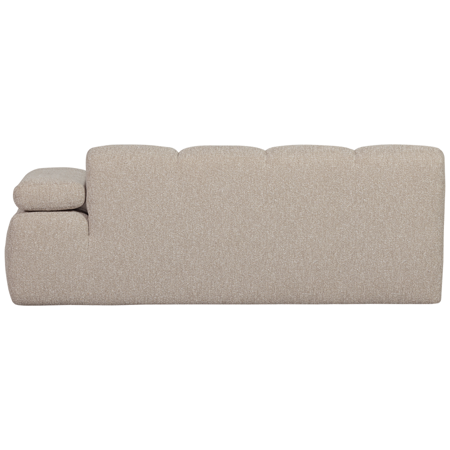 Mojo 2-zits bankelement arm rechts boucle beige melange