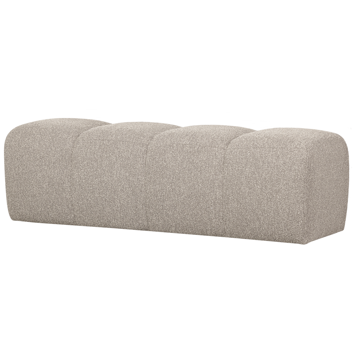 Mojo eetbank 164 cm boucle beige melange
