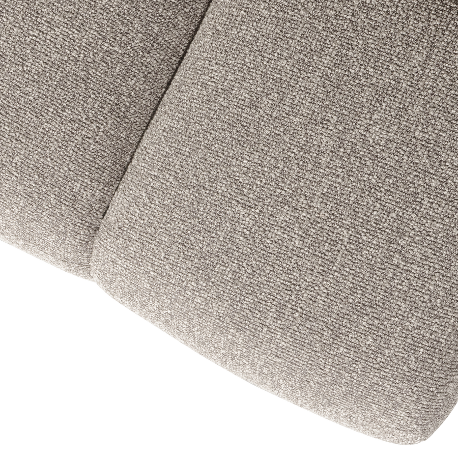 Mojo eetbank 164 cm boucle beige melange