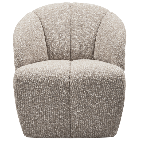 Mojo draaifauteuil boucle beige melange