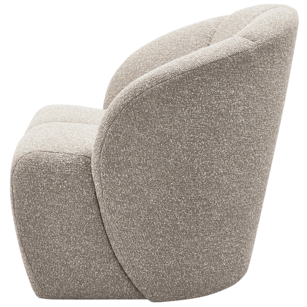 Mojo draaifauteuil boucle beige melange