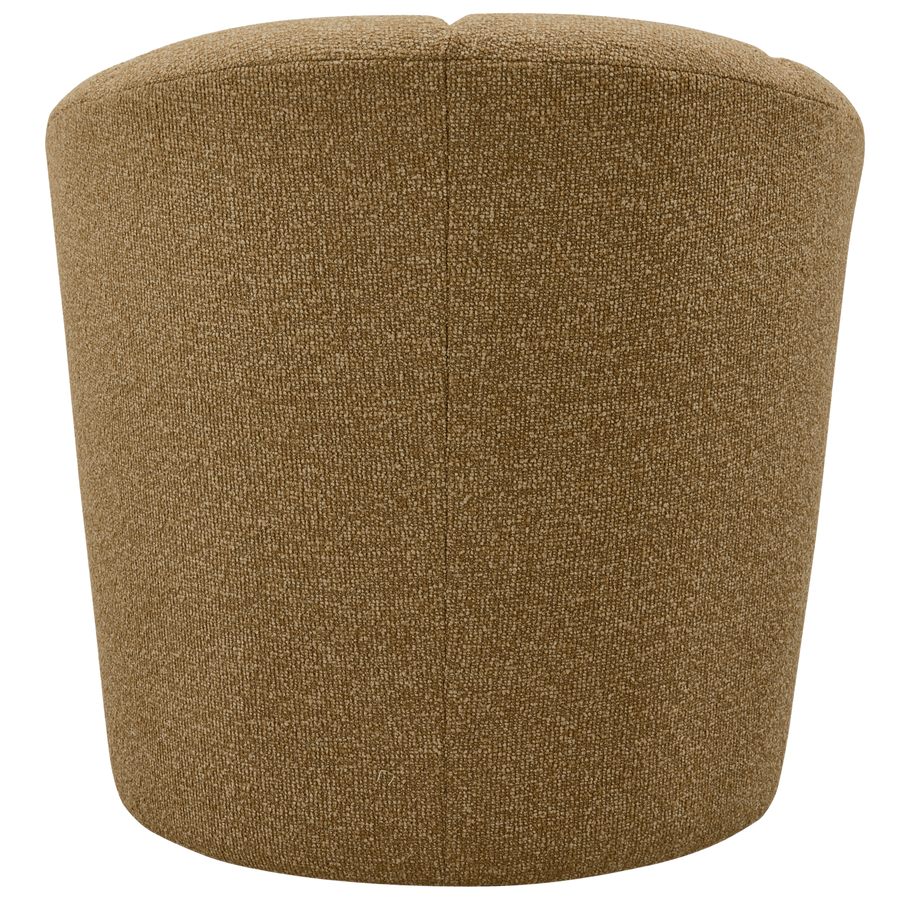 Mojo draaifauteuil boucle geel/bruin melange