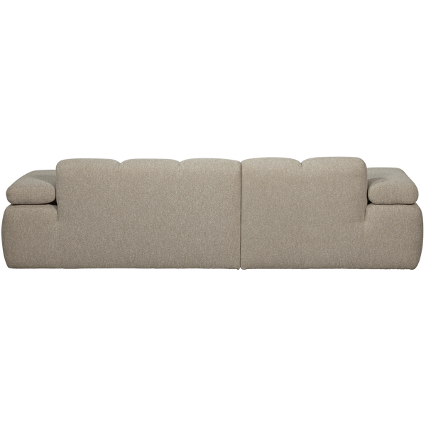 Mojo chaise longue bank links boucle beige melange