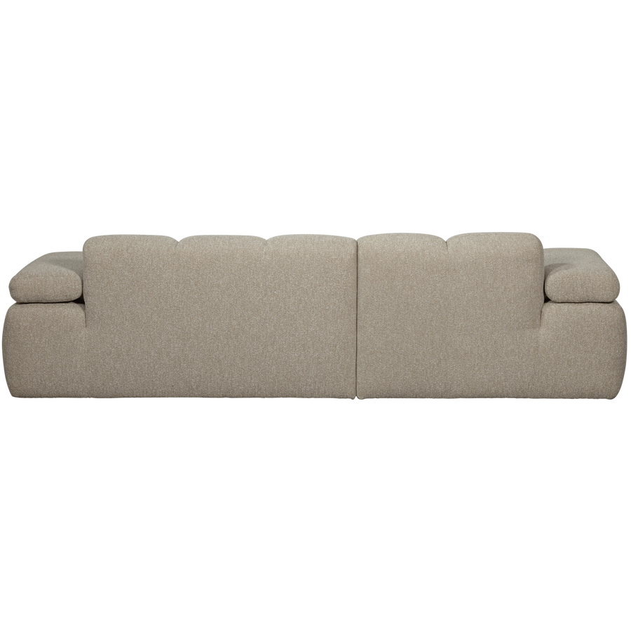 Mojo chaise longue bank links boucle beige melange