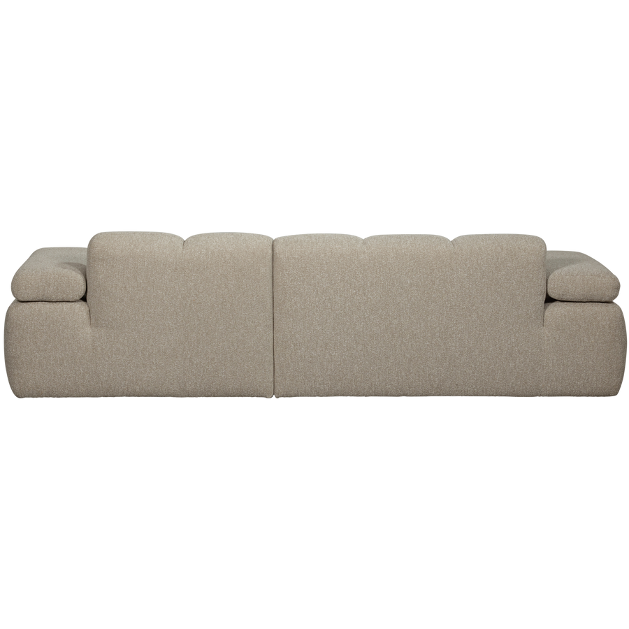 Mojo chaise longue bank rechts boucle beige melange