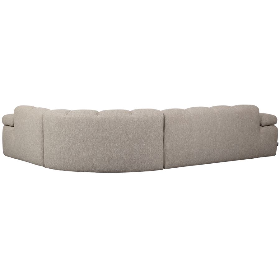 Mojo hoekbank rechts boucle beige melange