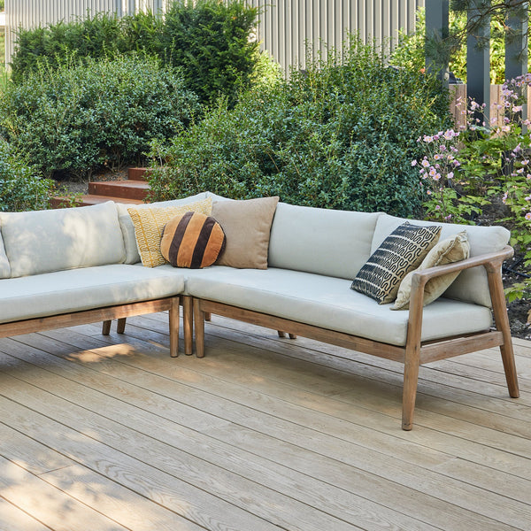 Biam tuin loungeset acaciahout naturel/zand