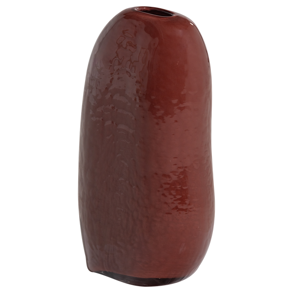 Sahil vaas glas bruinrood