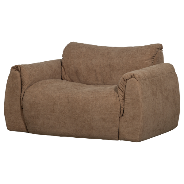 BAGGY LOVESEAT GEWEVEN CHENILLE BRUIN