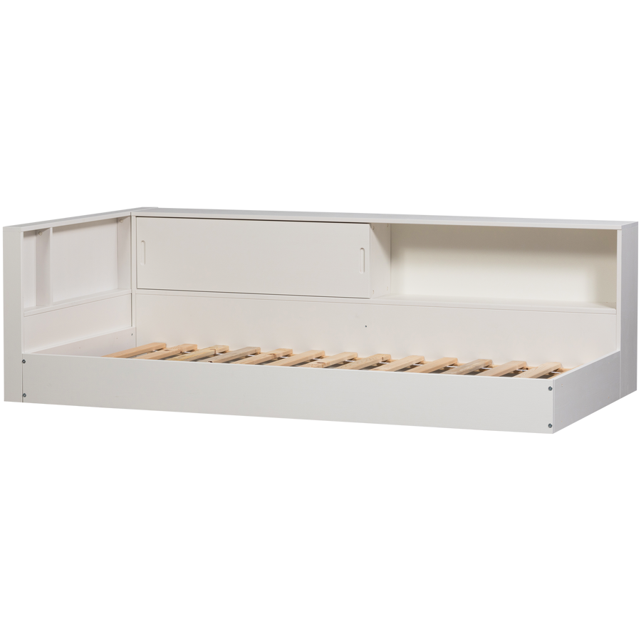 Carter hoekbed links/rechts grenen wit