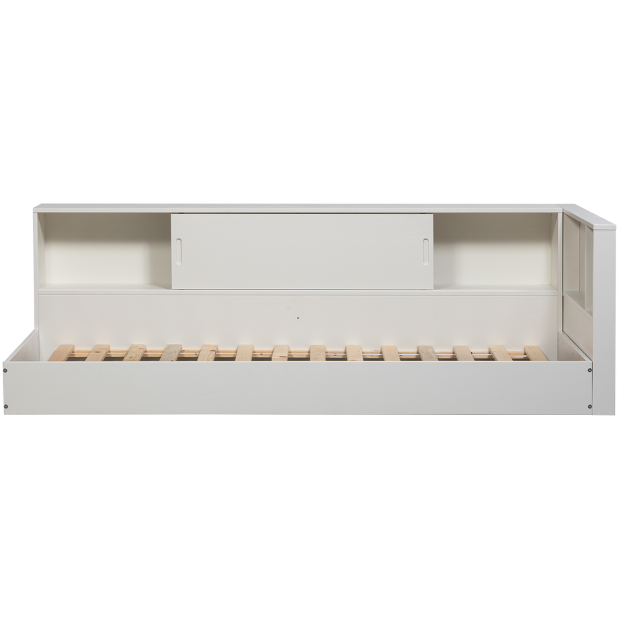 Carter hoekbed links/rechts grenen wit