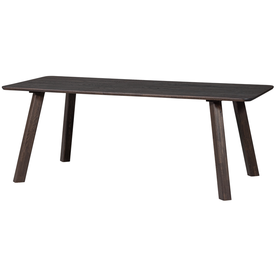 TABLO EETTAFEL AFGEROND VL 200x90CM MYSTIC BROWN [fsc]