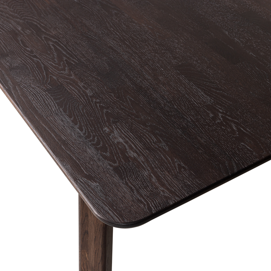 TABLO EETTAFEL AFGEROND VL 200x90CM MYSTIC BROWN [fsc]