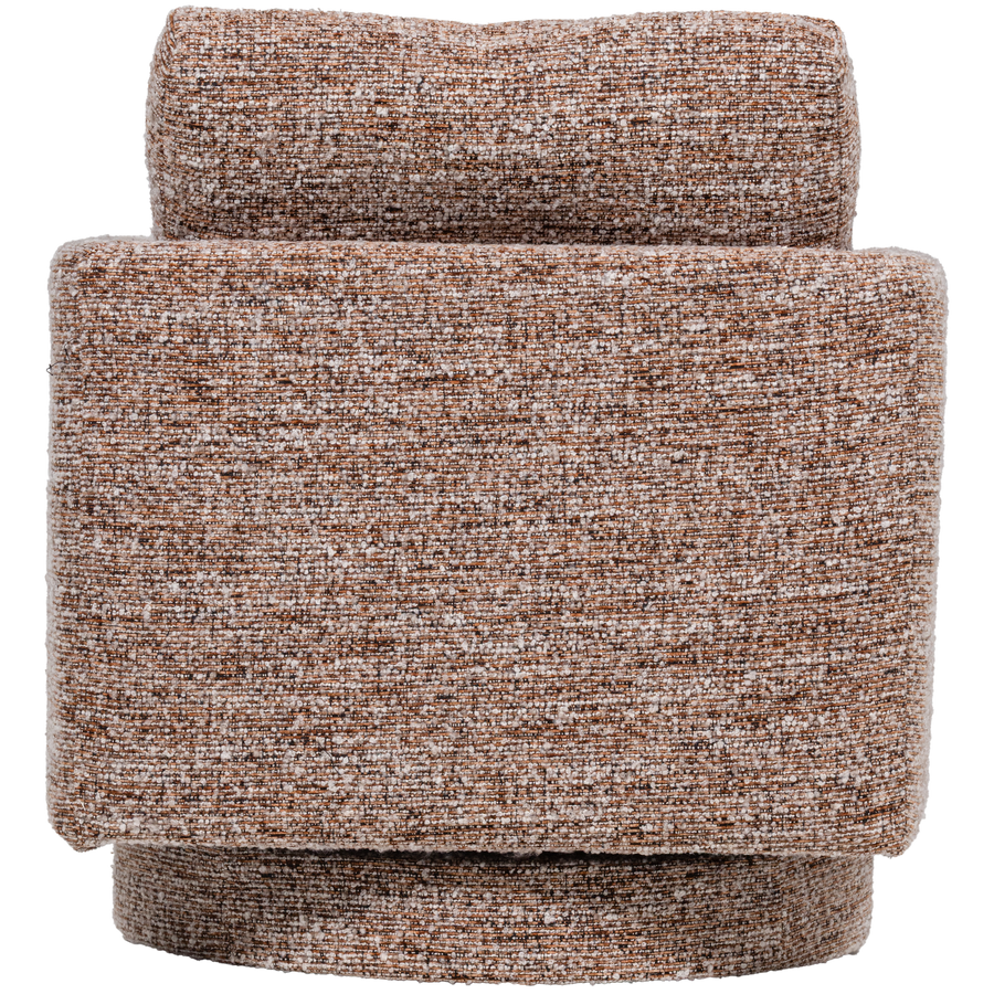 Oska draaifauteuil bruin melange