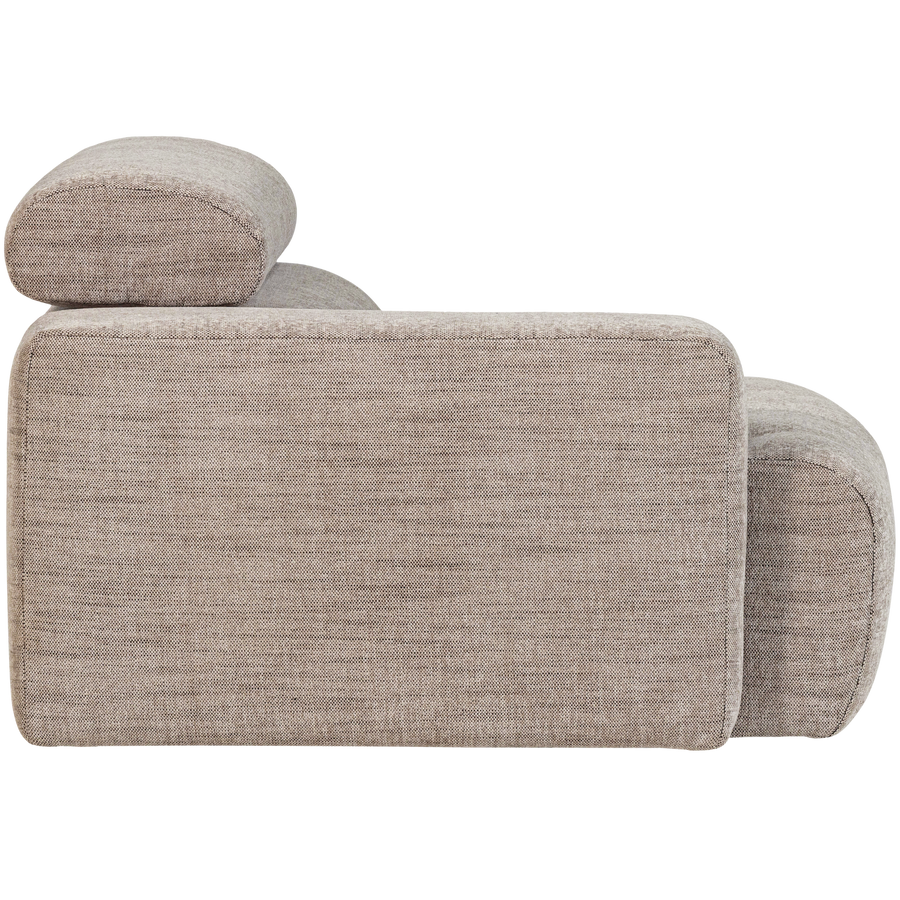 NOVI 1-ZITS ELEMENT ARM LINKS NATUREL MELANGE