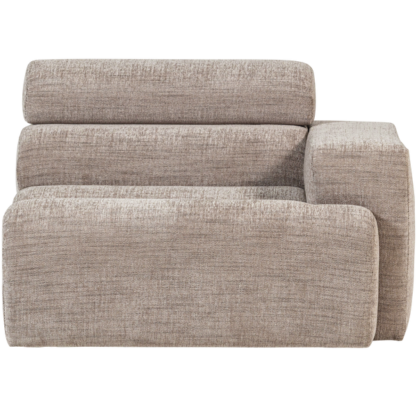 NOVI 1-ZITS ELEMENT ARM RECHTS NATUREL MELANGE