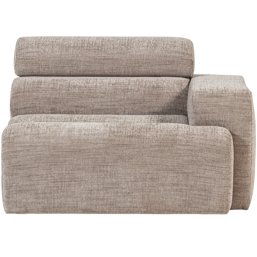 NOVI 1-ZITS ELEMENT ARM RECHTS NATUREL MELANGE