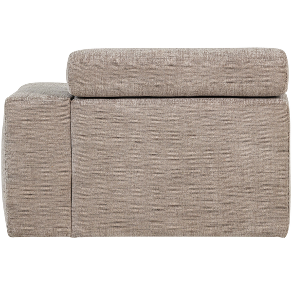 NOVI 1-ZITS ELEMENT ARM RECHTS NATUREL MELANGE