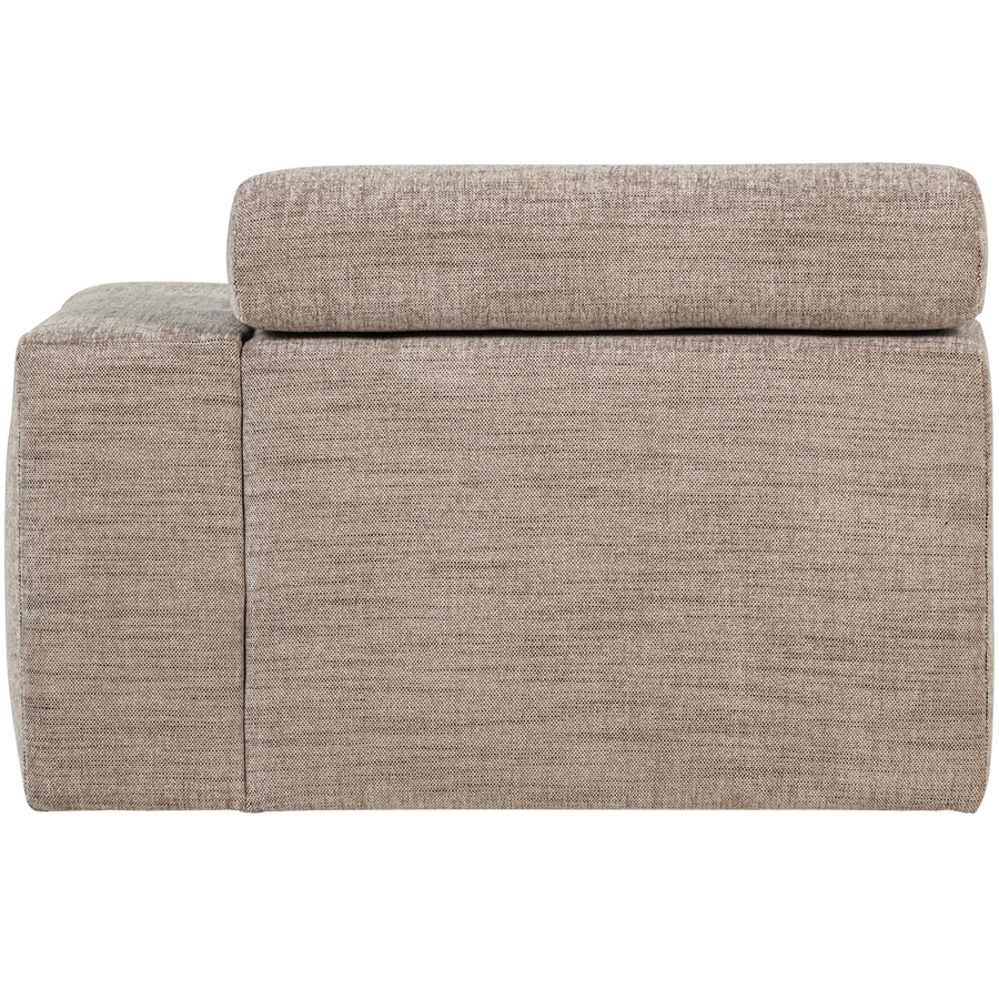 NOVI 1-ZITS ELEMENT ARM RECHTS NATUREL MELANGE