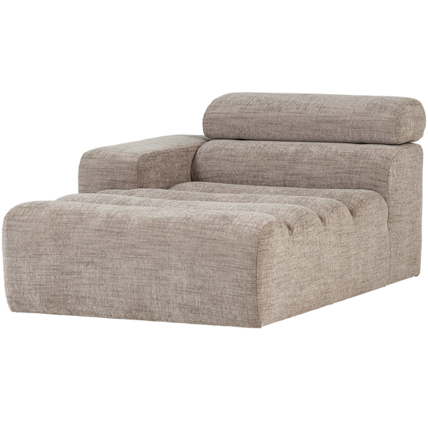 NOVI CHAISE LONGUE ELEMENT ARM LINKS NATUREL MELANGE