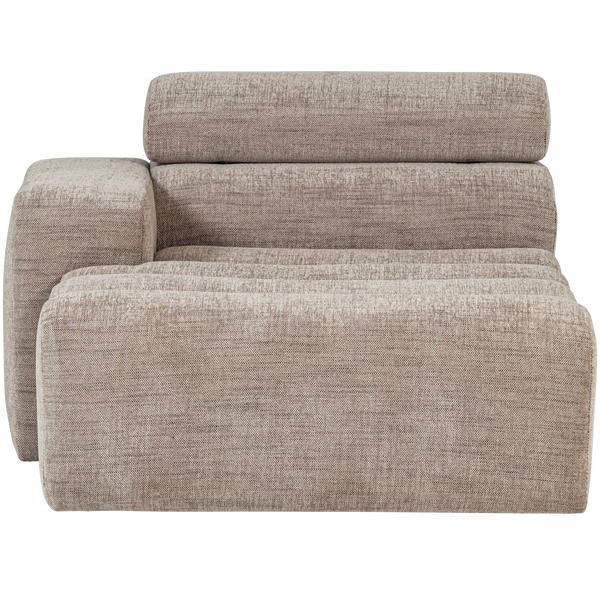 NOVI CHAISE LONGUE ELEMENT ARM LINKS NATUREL MELANGE