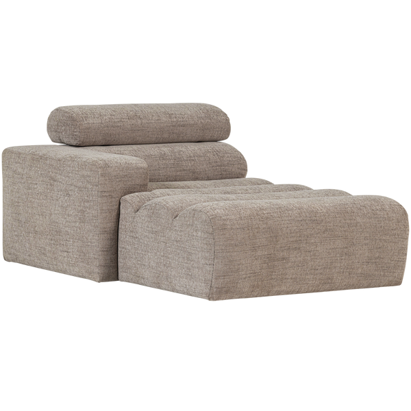 NOVI CHAISE LONGUE ELEMENT ARM LINKS NATUREL MELANGE