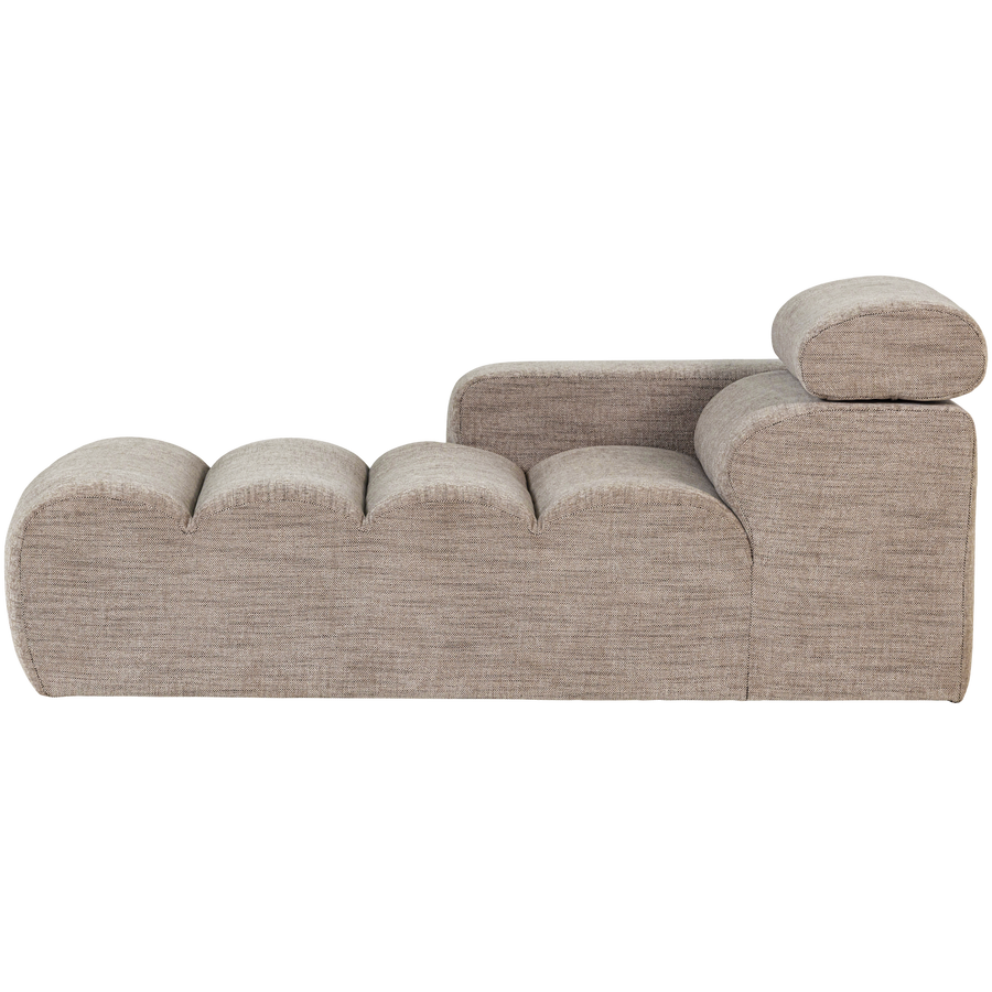 NOVI CHAISE LONGUE ELEMENT ARM LINKS NATUREL MELANGE
