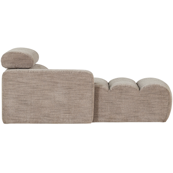 NOVI CHAISE LONGUE ELEMENT ARM LINKS NATUREL MELANGE