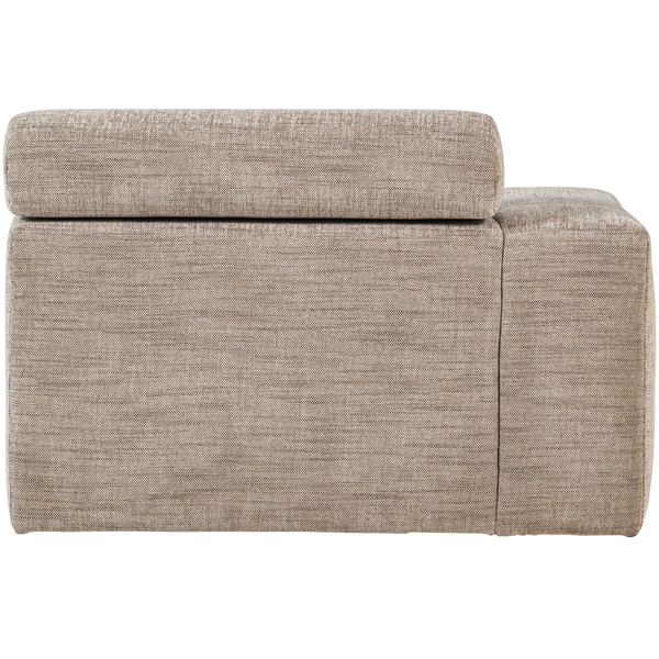 NOVI CHAISE LONGUE ELEMENT ARM LINKS NATUREL MELANGE