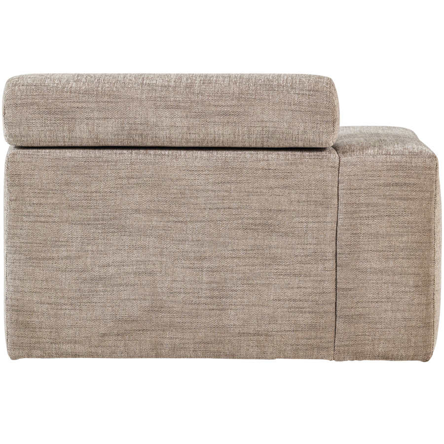NOVI CHAISE LONGUE ELEMENT ARM LINKS NATUREL MELANGE
