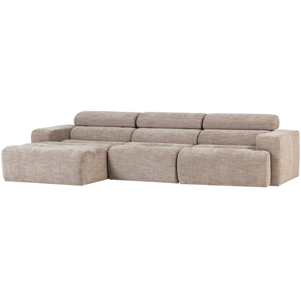 NOVI CHAISE LONGUE BANK LINKS NATUREL MELANGE