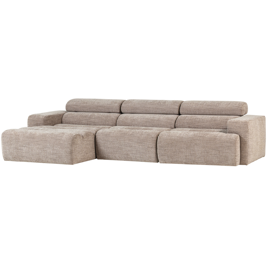 NOVI CHAISE LONGUE BANK LINKS NATUREL MELANGE