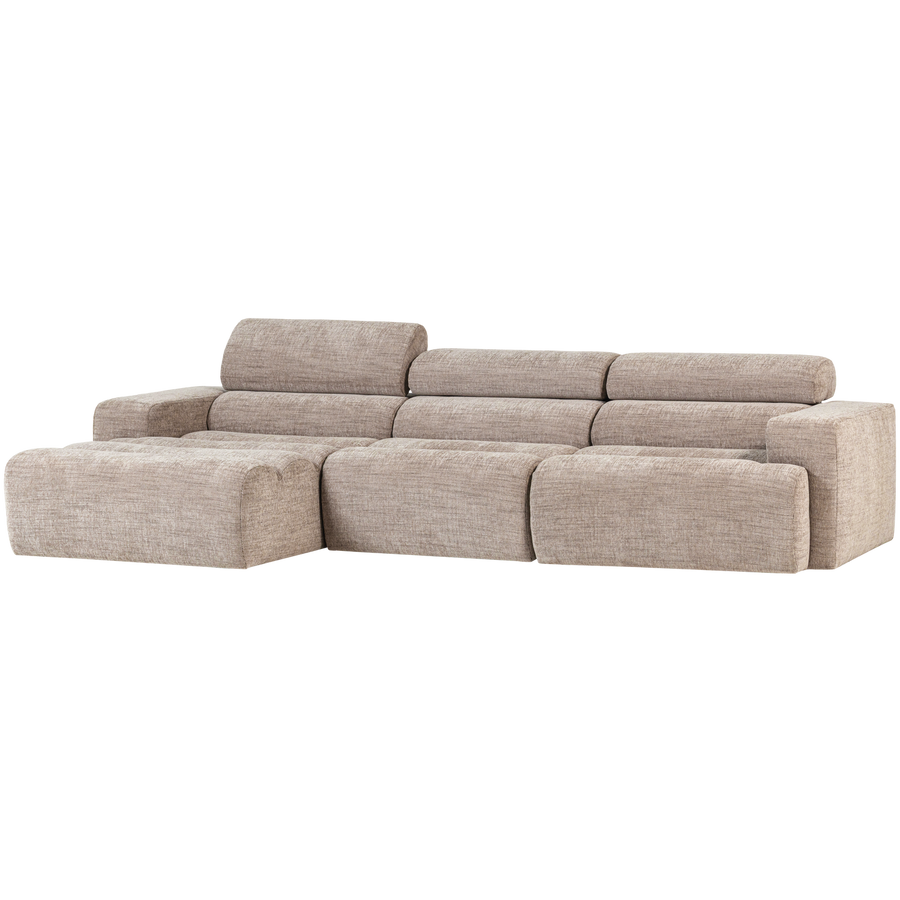 NOVI CHAISE LONGUE BANK LINKS NATUREL MELANGE