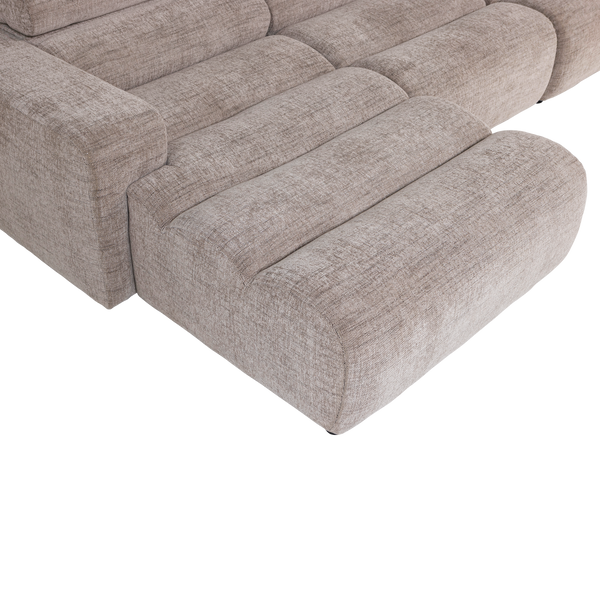NOVI CHAISE LONGUE BANK LINKS NATUREL MELANGE
