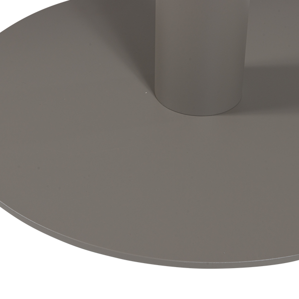 Vela tuintafel rond ø122 cm hout/aluminium naturel/zand