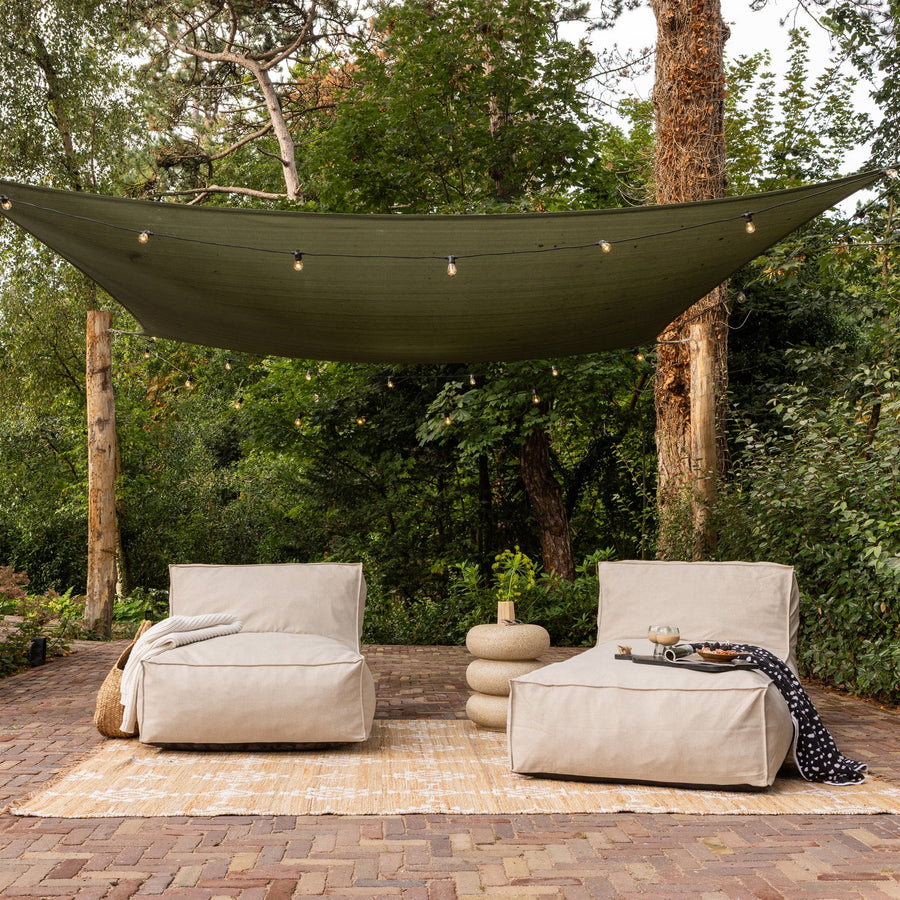 Velora tuin loungestoel zand