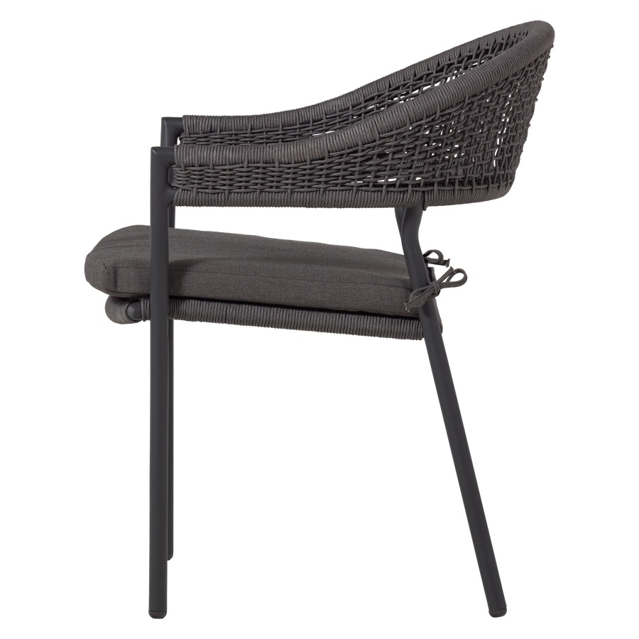 RILO TUINSTOEL ALUMINIUM BRUIN