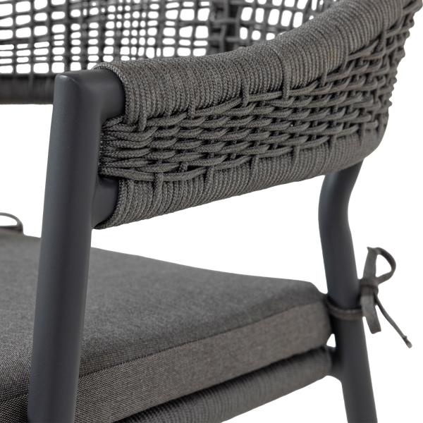 RILO TUINSTOEL ALUMINIUM BRUIN