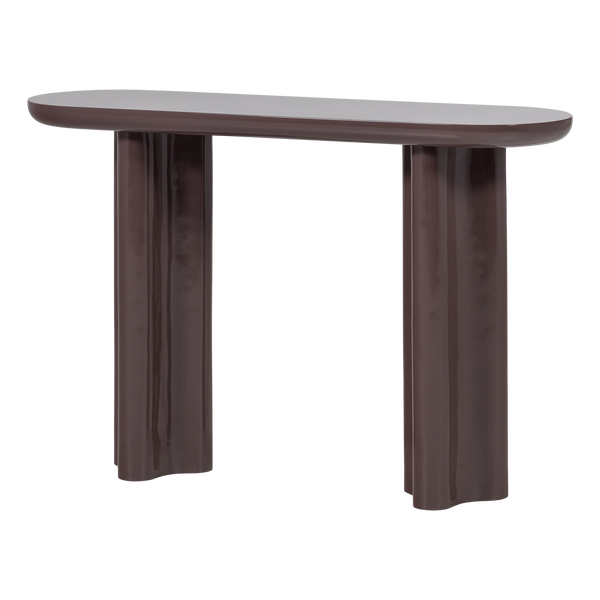 Evara sidetable hout hoogglans donkerbruin