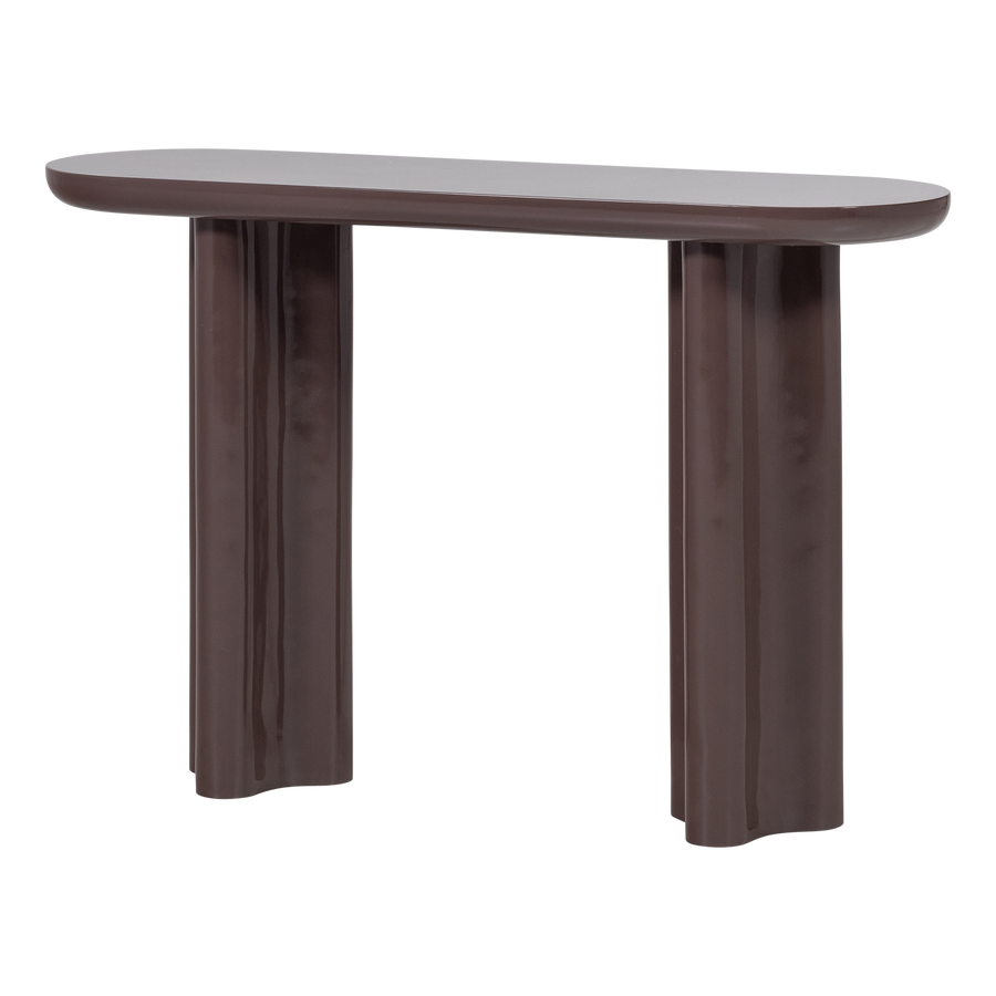 Evara sidetable hout hoogglans donkerbruin