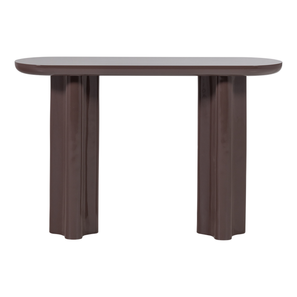 Evara sidetable hout hoogglans donkerbruin