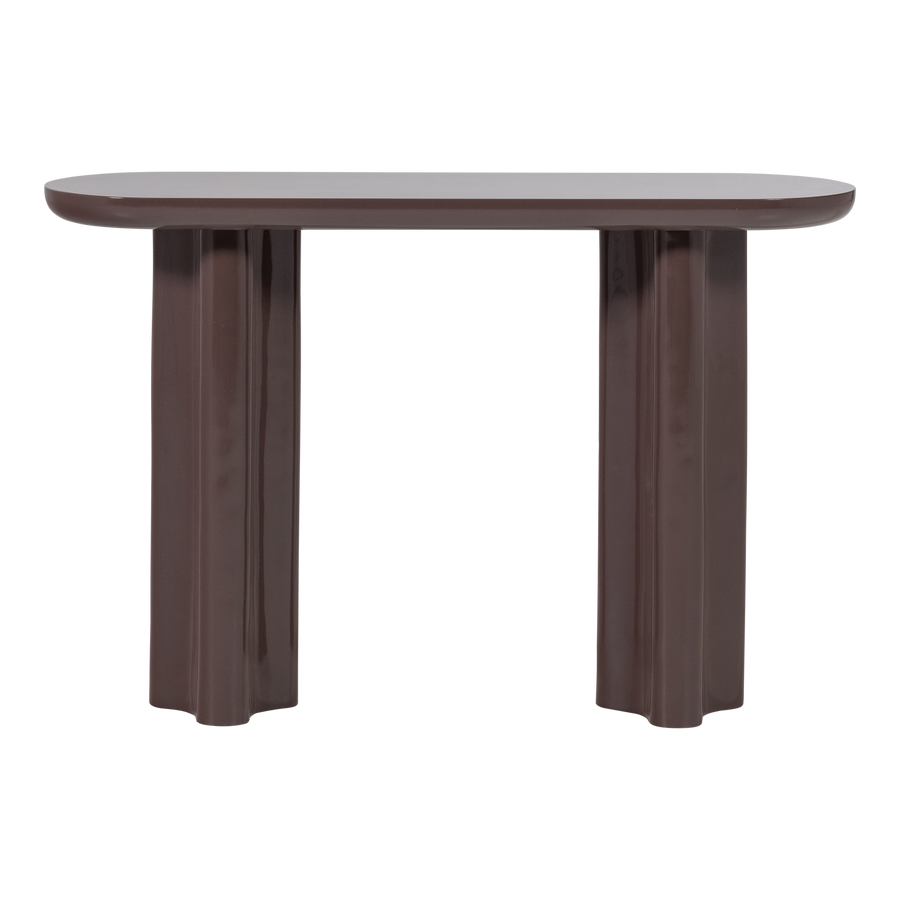 Evara sidetable hout hoogglans donkerbruin