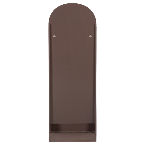 Solari passpiegel 175 x 60 cm hout hoogglans donkerbruin