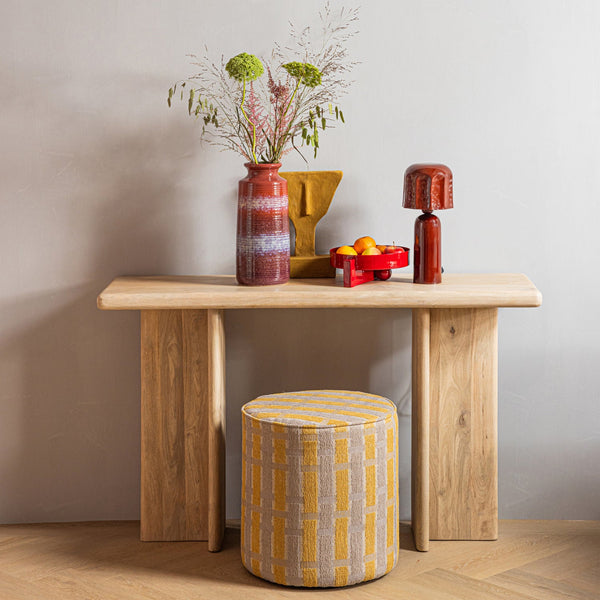 Lumira tafellamp metaal hoogglans bruinrood