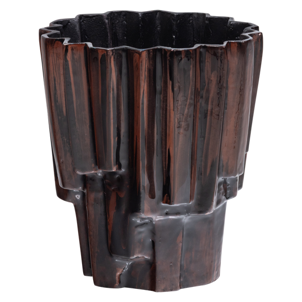 Drava pot aluminium bruin